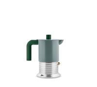 Alessi Caffettiera espresso Vite 3 tazze verde - design creativo e funzionale
