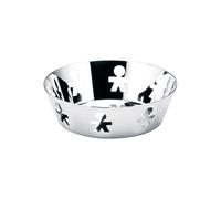 ALESSI Ciotola per frutta Girodonto 18 cm argento