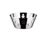 ALESSI Ciotola per frutta GIRODONTO 20cm acciaio inossidabile argento