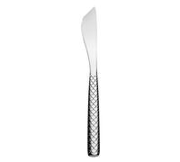 Alessi Colombina Fish - Coltello da Portata in Acciaio Inox 18/10 lucidato a Specchio, Colore: Argento