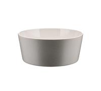 Alessi Tonale Salad Bowl LG Insalatiera, Acciaio, Grigio Chiaro, 23 cm