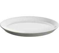 Alessi DC03/77 LG - Tonale piattino in ceramica stoneware, Light Grey, set da 4