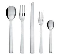 Alessi DC05S5 Santiago Set di Posate, in Acciaio Inossidabile, 18/10, Lucido, 5