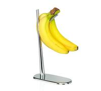 Alessi Dear Charlie JT01 - Porta Banane di Design in Zama Cromata, Lucido