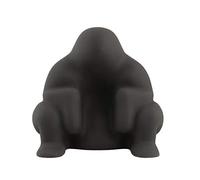 Alessi PS18 B Fermaporta, Resina termoplastica Nero, 19.5 x 21 x 21