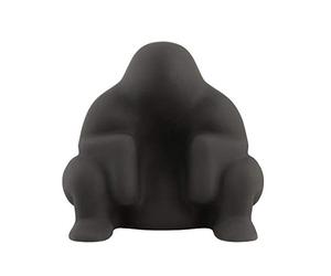 Alessi Dédé PS18 B - Fermaporta di Design in Resina Termoplastica, Nero | Dédé, fermaporta di Philippe StarckDédé incarna perfettamente la poetica distintiva di Philippe Starck, uno dei designer più