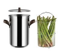 ALESSI - Pentola Per Asparagi Edo Con Cestello E Coperchio - SPEDIZIONE GRATUITA