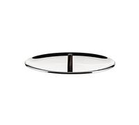Alessi edo | PU200/16 - Coperchio in Acciaio Inox, Pomolo in Acciaio Inox con Rivestimento in PVD, Marrone