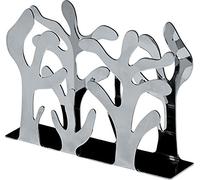 Alessi Mediterraneo Portatovaglioli di Carta, Cartone, Argento