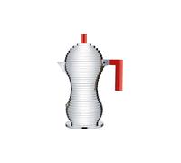 ALESSI Espressomaschine Pulcina 6 Tassen argento