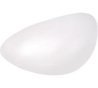 Alessi FM10/77 Colombina Collection Sottotazza Piccolo in Bone China, Bianco, Set da 6