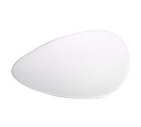 Alessi FM10/79 Colombina Collection Sottotazza Grande in Bone China, Bianco, Set da 6