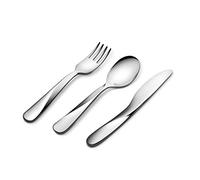 Alessi Giro Kids Collection Set da Tavola per Bambino, Acciaio Inossidabile 18/10
