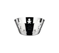 Alessi, Girotondo, Cestino Rotondo Traforato 20cm, Acciaio