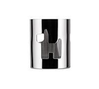 Alessi Napkin Ring Dog Portatovaglioli Girotondo Cane, Acciaio Inossidabile, Argento