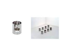 Alessi Girotondo Portatovaglioli Fiori Traforato in Acciaio Inossidabile Lucidat