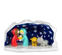 Alessi, Happy Eternity Baby, Presepe Completo Bianco 27cm, Porcellana