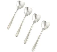 Alessi Il Caffè AMMI08SET Set di 4 Cucchiaini da Caffè di Design in Acciaio In