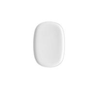 Alessi Itsumo NF07/22 36 - Piatto da Portata Ovale di Design, Uso Quotidiano, Estetica Minimale, in Porcellana Bianca