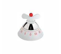 ALESSI KITCHEN TIMER CONTAMINUTI BIANCO