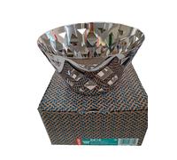 Alessi - KK18 - Fruttiera Rotonda Traforata in Acciaio Lucido.