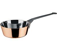 Alessi La Cintura di Orione Casseruola Conica a Sauteuse, Acciaio Inossidabile, Argento, 23 x 42.50 x 12.50 cm