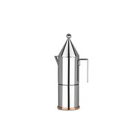 Alessi - La Conica Caffettiera Espresso Acciaio Inox 18/10 6 Tazze
