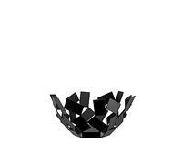 Alessi La Stanza dello Scirocco Fruttiera, Acciaio, Nero, 27.3x12.7x27.3 cm