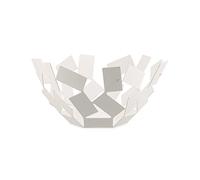 Alessi La Stanza dello Scirocco MT02 WI - Fruttiera in Acciaio Colorato con Resina Epossidica, Bianco Avorio