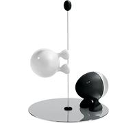 Alessi Lilliput ASG02 O Servizio per Sale e Pepe di Design, Nero/Bianco - NUOVO