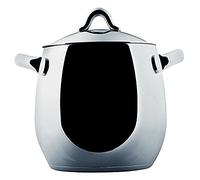 Alessi Mami pentola con coperchio in acciaio 18/10