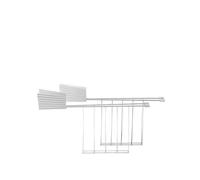 Alessi MDL08RA W Pinze per tostapane, Plastica