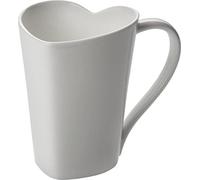 Alessi MMI24 To, Tazza in Osso a Forma di Cuore, Bianco - NUOVO