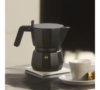 Alessi Moka Caffettiera Espresso Alluminio Nera Chipperfield