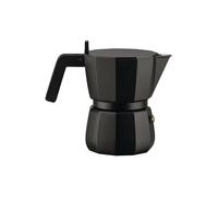 Alessi, Moka, Caffettiera Espresso Nera 3 Tazze, Alluminio