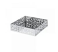 Alessi - MSA10 - Cactus! Portatovaglioli di carta, stesi con bordo traforato in acciaio inossidabile 18/10.