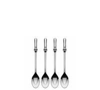 ALESSI MW19S4 DRESSED Set di quattro cucchiaini - Acciaio lucido
