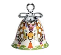 Alessi MW40 4 Mucca Decorazione Natalizia in Porcellana, Multicolore