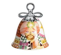 Alessi MW40 8 Caspar Decorazione Natalizia in Porcellana, Multicolore