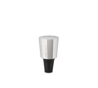 Alessi NF12 - Tappo per Vino di Design, in Zama Cromata e Silicone, Diametro 3.5 cm, Acciaio