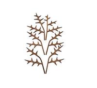 Alessi Ohhh Foglie per diffusore, Legno di Mogano, 2 x 31 x 14