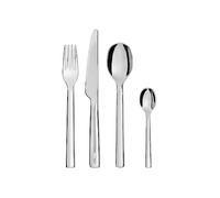 Alessi Ovale REB09S24 Servizio Completo di Posate di Design, 24 Pezzi in Acciaio Inox