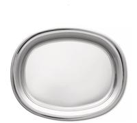 Alessi, Piatto da Portata Ovale 36cm, Acciaio