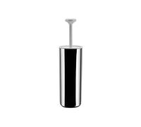 Alessi PL08 W Birillo Scopino da Bagno in PMMA e Acciaio Inossidabile 18/10 Lucido, Bianco