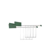 Alessi, Plissé, Pinze per Tostapane Verde, Plastica