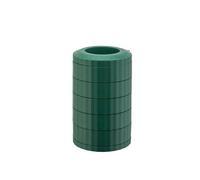 Alessi Plissé MDL19 GR - Contenitore Portacapsule Nespresso a 5 Piani Rotanti, in Resina Termoplastica, Verde