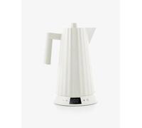 Alessi Plisse Wasserkocher wei? mit Temperaturregelung (MDL21 W)