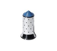 ALESSI Saliera Graves 11,3 cm Acciaio Inox / Blu argento