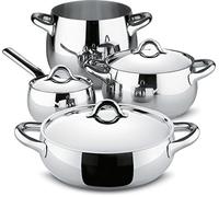Alessi, Mami, Batteria di Pentole 7 pezzi, Acciaio