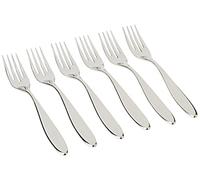 Alessi SG38/17 Mami Forchetta da Pesce in Acciaio Lucido, Set da 6